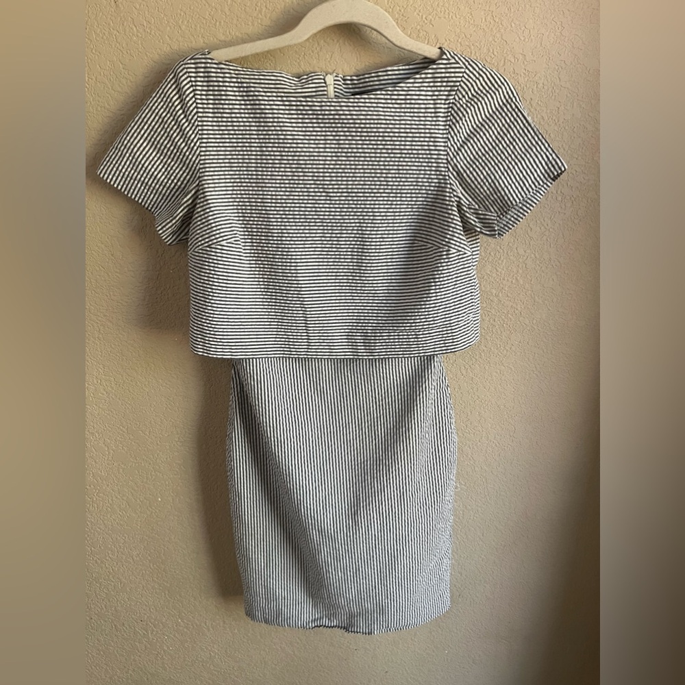 Banana Republic Seersucker Dress